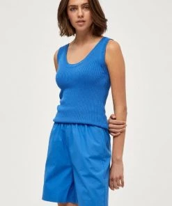 PEPPERCORN TANA Débardeur Nebulas Blue Femme