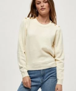PEPPERCORN Femme ANJA Pullover Seedpearl Cream