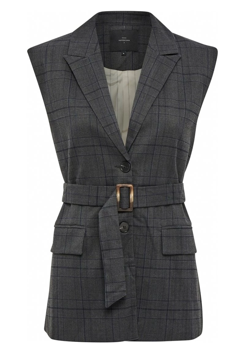 PEPPERCORN ALISSA Veste Sans Manches Black Femme 5 PEPPERCORN ALISSA Veste Sans Manches Black Femme – Image 5