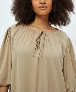 PEPPERCORN Femme Robe De Jour Ermine Brown -Promos PEPPERCORN Magasin 2591fc78357d4fcb8d82931cb4deb5fb