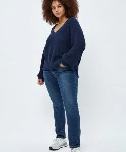 PEPPERCORN Femme DESTINA Pullover Navy -Promos PEPPERCORN Magasin 271b59b99ff647248d2436df33aac763