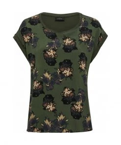 PEPPERCORN MALUCCA TEE T Shirt Imprimé Duffel Bag Green Pr Femme -Promos PEPPERCORN Magasin 27414f397a034b28a9014df42f7100ab