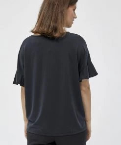 PEPPERCORN Femme REETA Blouse Black -Promos PEPPERCORN Magasin 278898b9cc2e4dacbeb782c52f6e88d7