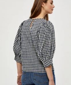 PEPPERCORN Femme Blouse Blue -Promos PEPPERCORN Magasin 28bbf153d0834692bea4d6158f1ada8a