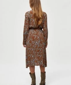 PEPPERCORN Robe Chemise Brown Femme -Promos PEPPERCORN Magasin 28fbc3b78e8b4916ab8b6b714d24901d