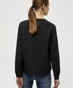 PEPPERCORN Femme T Shirt à Manches Longues Black -Promos PEPPERCORN Magasin 29041ae6007c4b17af93816ac602941f