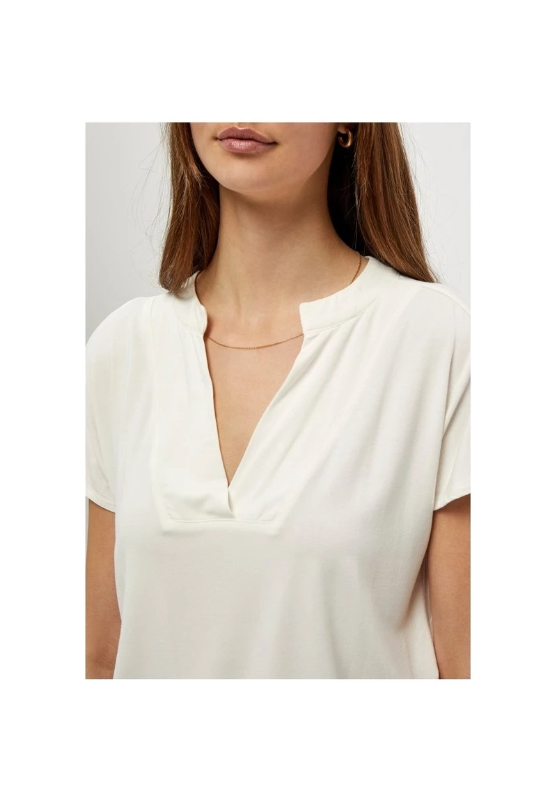 PEPPERCORN ROSALINDA T Shirt Basique Gardenia Femme 4 PEPPERCORN ROSALINDA T Shirt Basique Gardenia Femme – Image 4