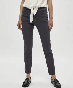 PEPPERCORN Femme Jean Slim Ebony Grey