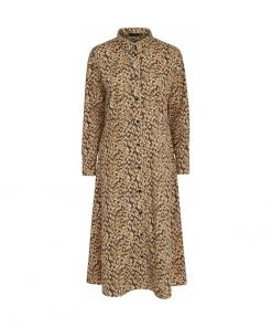 PEPPERCORN Femme Robe Chemise Grey, Mustard Yellow -Promos PEPPERCORN Magasin 29fcf38fc9f94f0396ec165688f6df61