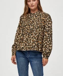 PEPPERCORN Chemisier Brown Femme