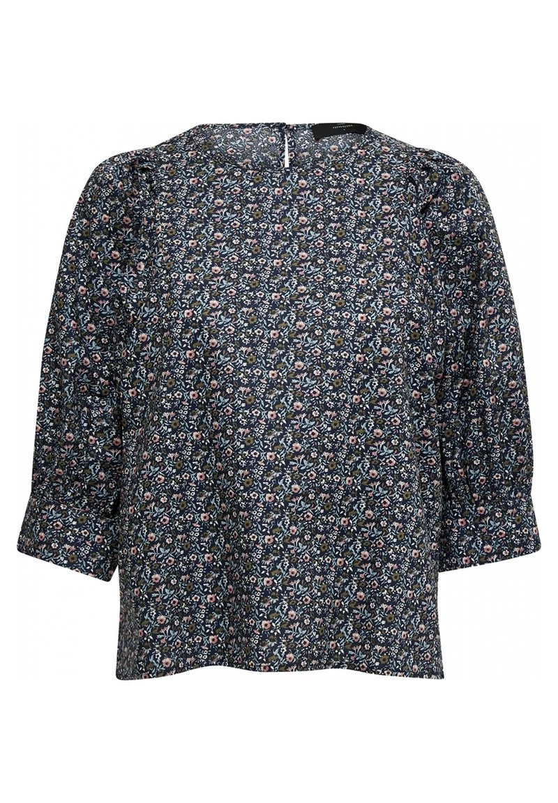 PEPPERCORN Blouse Blue Femme 5 PEPPERCORN Blouse Blue Femme – Image 5