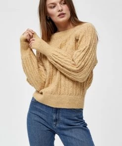 PEPPERCORN Femme PENELOPE Pullover Warm Sand Melange