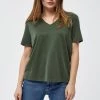 PEPPERCORN Femme PHILINA T Shirt Basique Duffel Bag Green