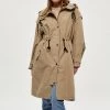 PEPPERCORN CAROLINE Parka Sand Femme