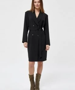 PEPPERCORN AMANDA Robe Fourreau Black Femme