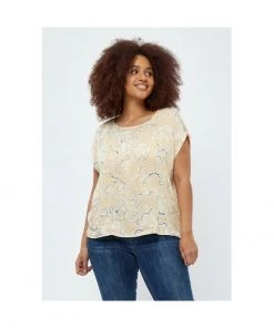PEPPERCORN Femme Blouse Warm Sand Pr