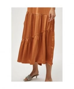 PEPPERCORN ELOTTA Robe De Jour Ermine Brown Femme -Promos PEPPERCORN Magasin 305ea7e14e164efe96984b54b7fa72d4