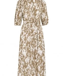 PEPPERCORN EDITA Robe Chemise Ermine Brown Print Femme -Promos PEPPERCORN Magasin 322a5fb90e514005b5c9d0ccbc81cda8