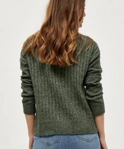 PEPPERCORN Femme PENELOPE Gilet Laurel Wreath Green Melange -Promos PEPPERCORN Magasin 325aa87dbfb04d259b83c5d85c758169