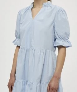 PEPPERCORN Femme BENIA DRESS Robe De Jour Cashmere Blue -Promos PEPPERCORN Magasin 337d7adde7ec4d74b9f76ee9af062e60