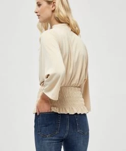 PEPPERCORN LANA T Shirt à Manches Longues Warm Sand Femme -Promos PEPPERCORN Magasin 33c8b41e962f454eb6492024532162b2