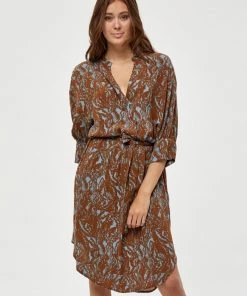 PEPPERCORN Femme JASMINA SABIA Robe De Jour Monk's Robe Pr
