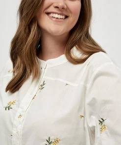 PEPPERCORN Femme DIXIE Blouse White Pr -Promos PEPPERCORN Magasin 34d37baf39a54ec28ff4e3512aa415a3