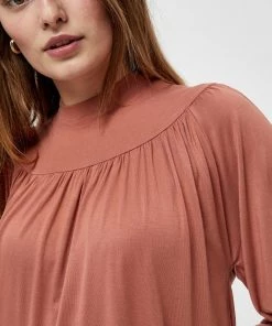 PEPPERCORN ROSALINDA Blouse Copper Femme -Promos PEPPERCORN Magasin 34e32866f7b94e64a58fee5f72f23a9c