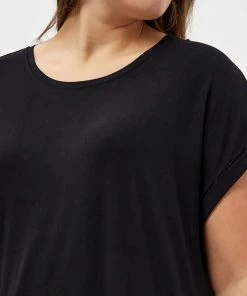 PEPPERCORN Femme ROSALINDA MALUCCA CURVE T Shirt Basique Black 7 PEPPERCORN Femme ROSALINDA MALUCCA CURVE T Shirt Basique Black -Promos PEPPERCORN Magasin 350b30213833415bb524f0a429bdd669