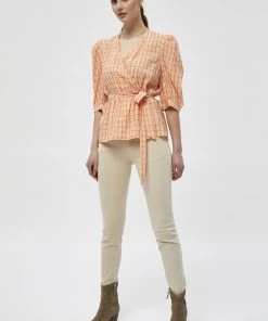 PEPPERCORN Femme Blouse Peach Nougat Pr -Promos PEPPERCORN Magasin 3576d617ecde415e9022c2210f0bd05a