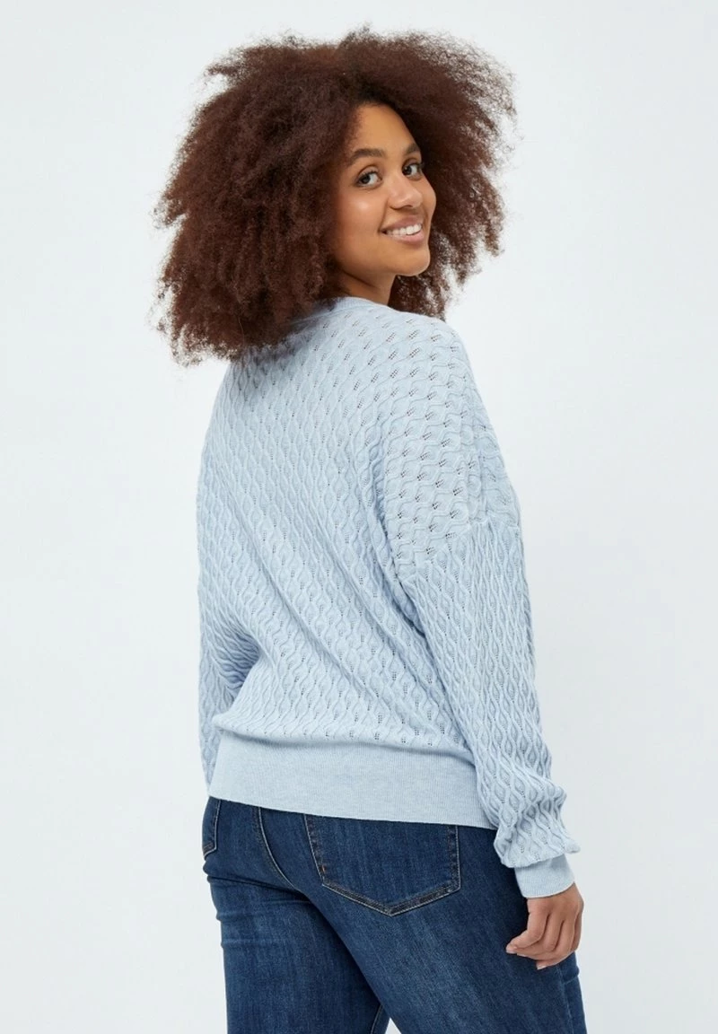 PEPPERCORN Femme ROSALIA Pullover Skyway Blue Melange 3 PEPPERCORN Femme ROSALIA Pullover Skyway Blue Melange – Image 3