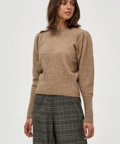 PEPPERCORN Femme PENELOPE Pullover Warm Sand Melange