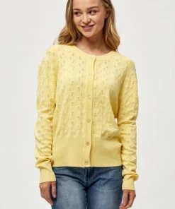 PEPPERCORN Femme TANA Gilet Pale Yellow