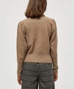 PEPPERCORN Femme PENELOPE Pullover Warm Sand Melange -Promos PEPPERCORN Magasin 39d83c6df78242039ba473f5ce074638