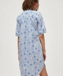 PEPPERCORN ELIN RAMIS Robe Chemise Nebulas Blue Pr Femme 7 PEPPERCORN ELIN RAMIS Robe Chemise Nebulas Blue Pr Femme -Promos PEPPERCORN Magasin 3adbe43677bc479da189799132197e94