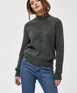 PEPPERCORN ALBA Pullover Duffel Bag Green Mel Femme