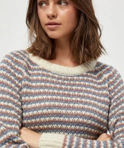 PEPPERCORN Femme JELENA Pullover Sand -Promos PEPPERCORN Magasin 3b531454a7df4e679ccadc0626ab5037