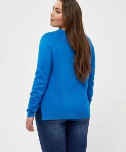PEPPERCORN Femme TANA Pullover Daphne Blue -Promos PEPPERCORN Magasin 3b85ab07985341dcb239e78efcb1867e