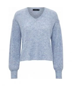 PEPPERCORN Femme Pullover Blue Horizon Mel -Promos PEPPERCORN Magasin 3e76be40c80847278fc860685efbbe76