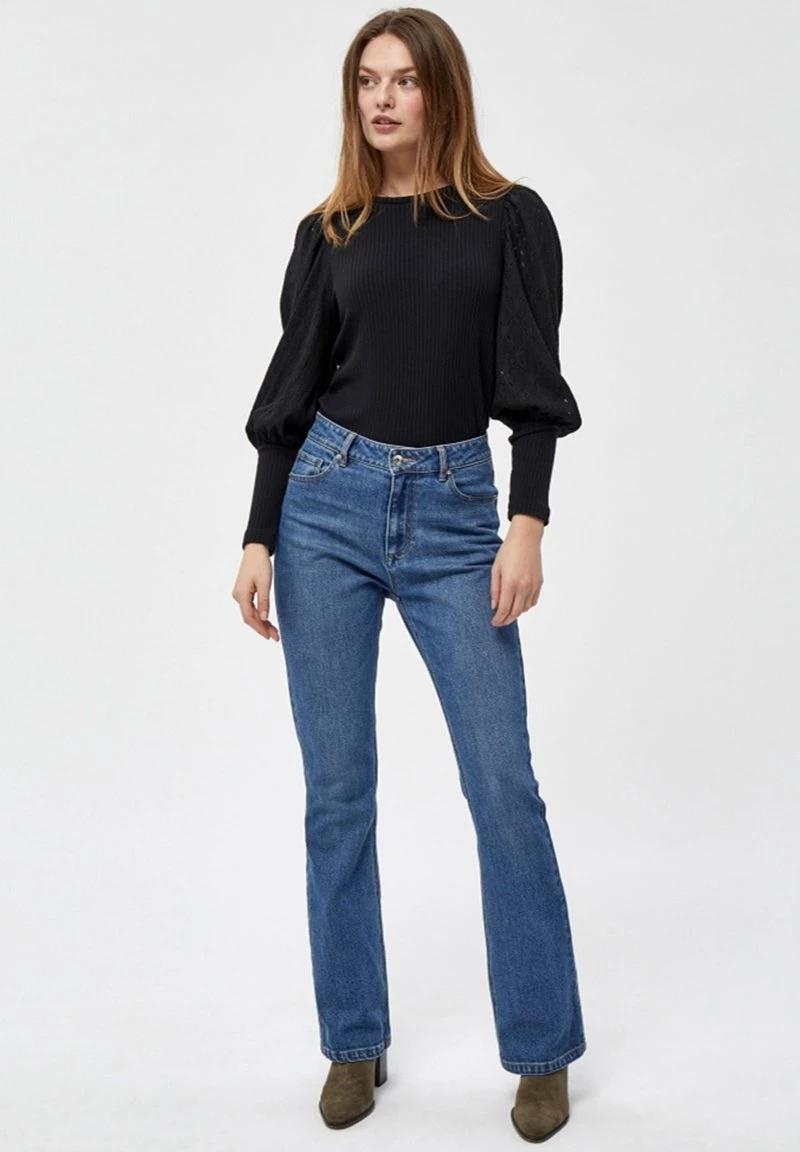 PEPPERCORN LISET LONG SLEEVE Pullover Black Femme 2 PEPPERCORN LISET LONG SLEEVE Pullover Black Femme – Image 2