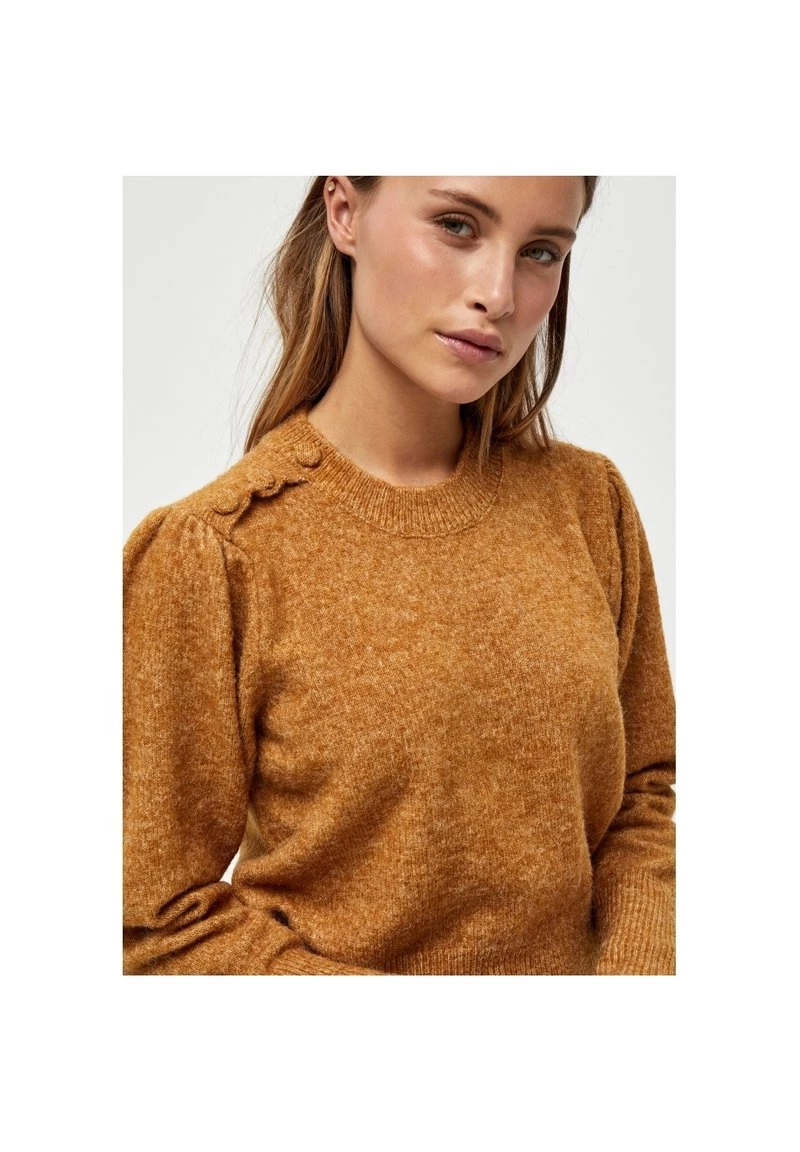 PEPPERCORN PENELOPE Pullover Buckthorn Brown Mel Femme 4 PEPPERCORN PENELOPE Pullover Buckthorn Brown Mel Femme – Image 4