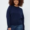 PEPPERCORN ROSALIA Pullover Black Iris Femme