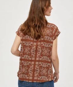 PEPPERCORN LOIS MALUCCA Blouse Brown Femme -Promos PEPPERCORN Magasin 3f92c7c0cb9c49c59247766d14d8f5db