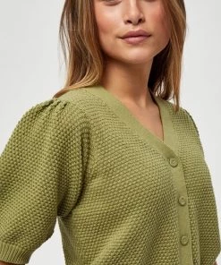 PEPPERCORN Femme DESTINA Gilet Mosstone Green -Promos PEPPERCORN Magasin 4012bcb287b14fd28e468f333e51420c