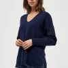 PEPPERCORN ROSALIA Pullover Dark Blue Femme