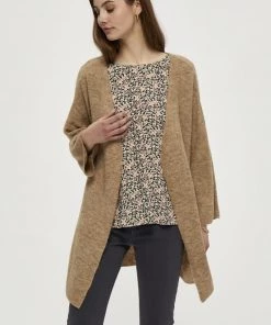 PEPPERCORN Gilet Brown Femme