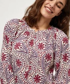 PEPPERCORN ELLERY Blouse True Red Pr Femme -Promos PEPPERCORN Magasin 41904891c3364fd6b631f5a50a8c4d38