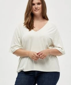 PEPPERCORN ROSEBELL T Shirt à Manches Longues Gardenia Femme