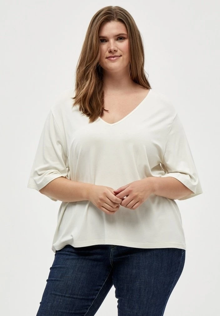 PEPPERCORN ROSEBELL T Shirt à Manches Longues Gardenia Femme 1 PEPPERCORN ROSEBELL T Shirt à Manches Longues Gardenia Femme