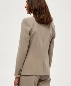PEPPERCORN Blazer Beige Femme -Promos PEPPERCORN Magasin 431ceabfb2e14050bd31a5b45bd85829